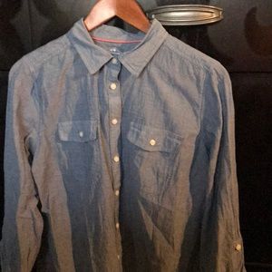 Cute, trendy button up Girls shirt